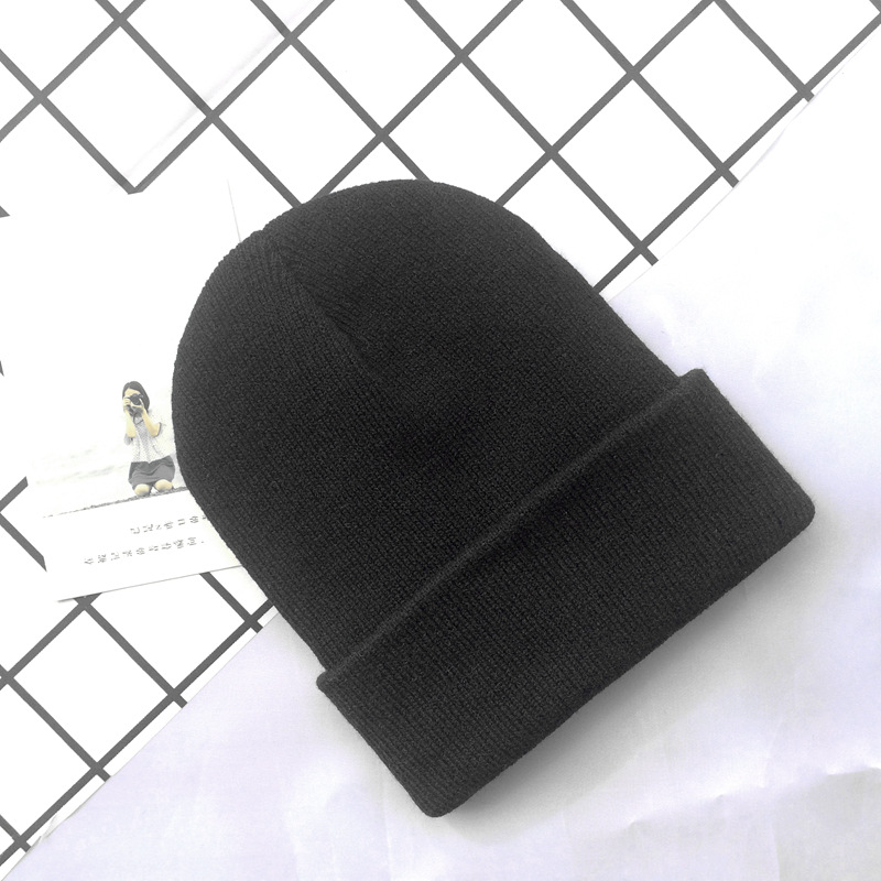 H00011 Basic Beanie Cappello lavorato a maglia per bambini