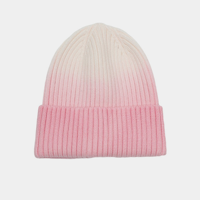 H00063 Cappelli a cuffia lavorati a maglia da uomo da donna tie-dye