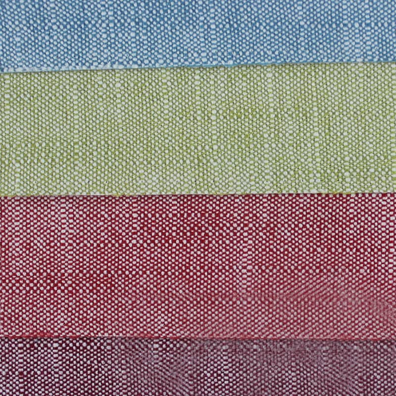 SM-A0038 Tessuto per divani in finto lino piatto resistente all'usura con motivo bambù