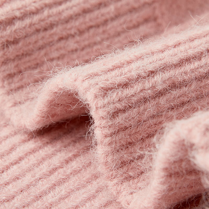 ML2211 Simpatico maglione cardigan lavorato a maglia con maniche a sbuffo e girocollo ML2211 Simpatico maglione cardigan lavorato a maglia con maniche a sbuffo e girocollo