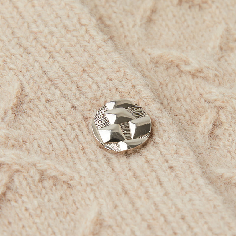 ML2203 Cardigan lavorato a maglia con scollo tondo sottile all'inizio della primavera autunnale da donna ML2203 Cardigan lavorato a maglia con scollo tondo sottile all'inizio della primavera autunnale da donna