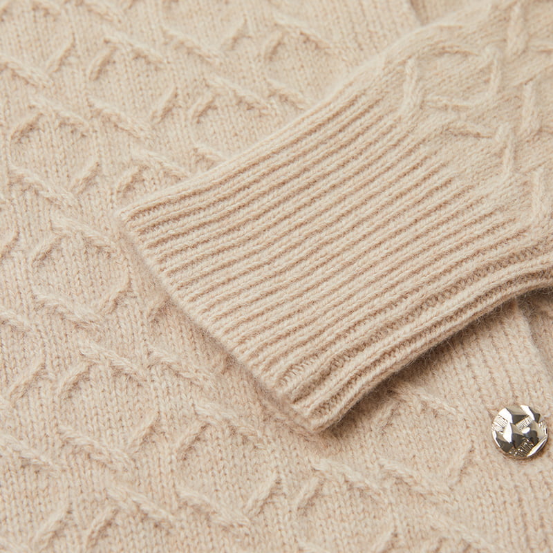 ML2203 Cardigan lavorato a maglia con scollo tondo sottile all'inizio della primavera autunnale da donna ML2203 Cardigan lavorato a maglia con scollo tondo sottile all'inizio della primavera autunnale da donna